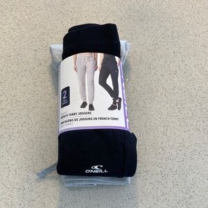 O'Neill Women’s  Black and Gray Joggers